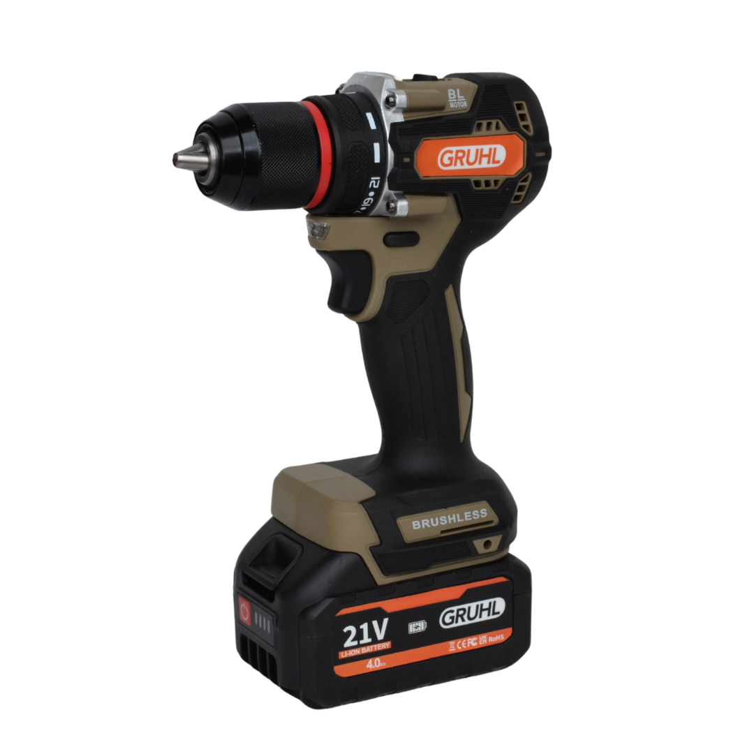 GRUHL 21V Brushless 4-in-1 Gereedschapset | G-PROSET