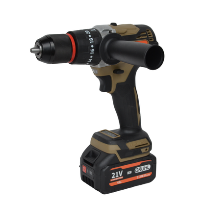 GRUHL 21V Brushless Accu Boor-/Schroefmachine 80Nm | G-90SC