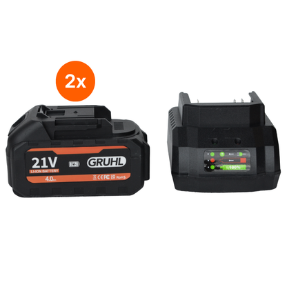 GRUHL 21V Brushless Haakse Slijper 125mm | G-125ST