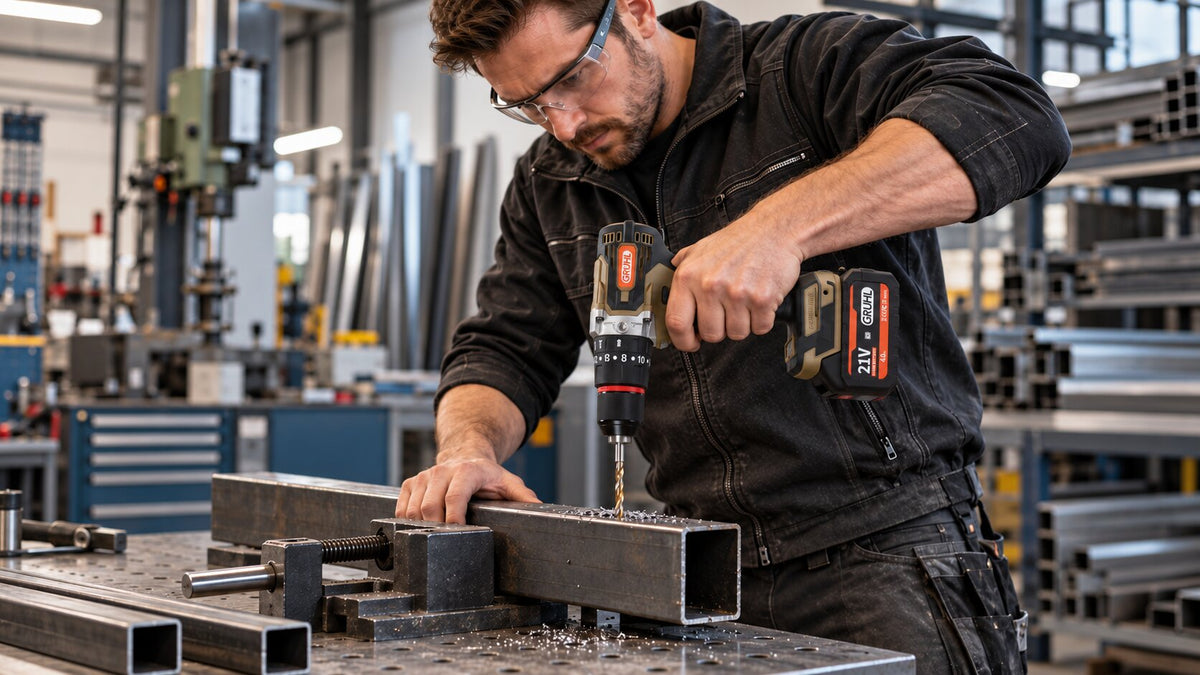 BOREN IN HOUT & METAAL